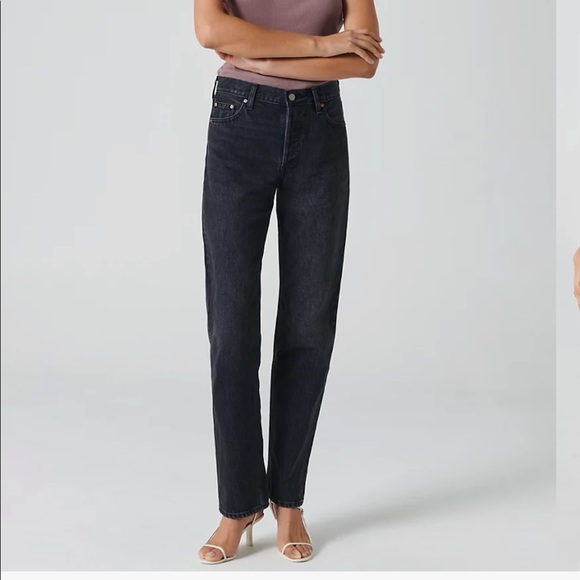 Denim Forum Denim - Aritzia Denim Forum Patti Mid Rise Straight Leg Jean